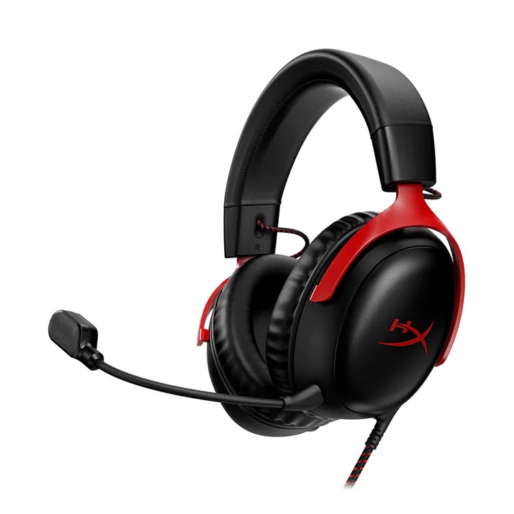 هدست هایپرایکس کلود3 قرمز و سیاه - Cloud 3 black and red HyperX