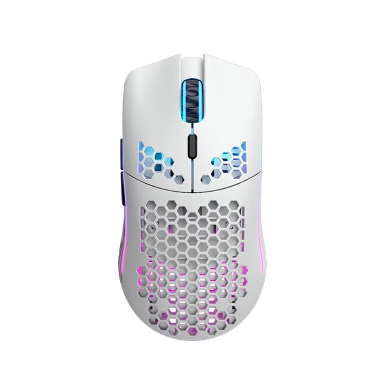 PCHW_Glorious_Model_O_Wireless_Matte_White موس Glorious Model O Wireless سفید مات - Image 1